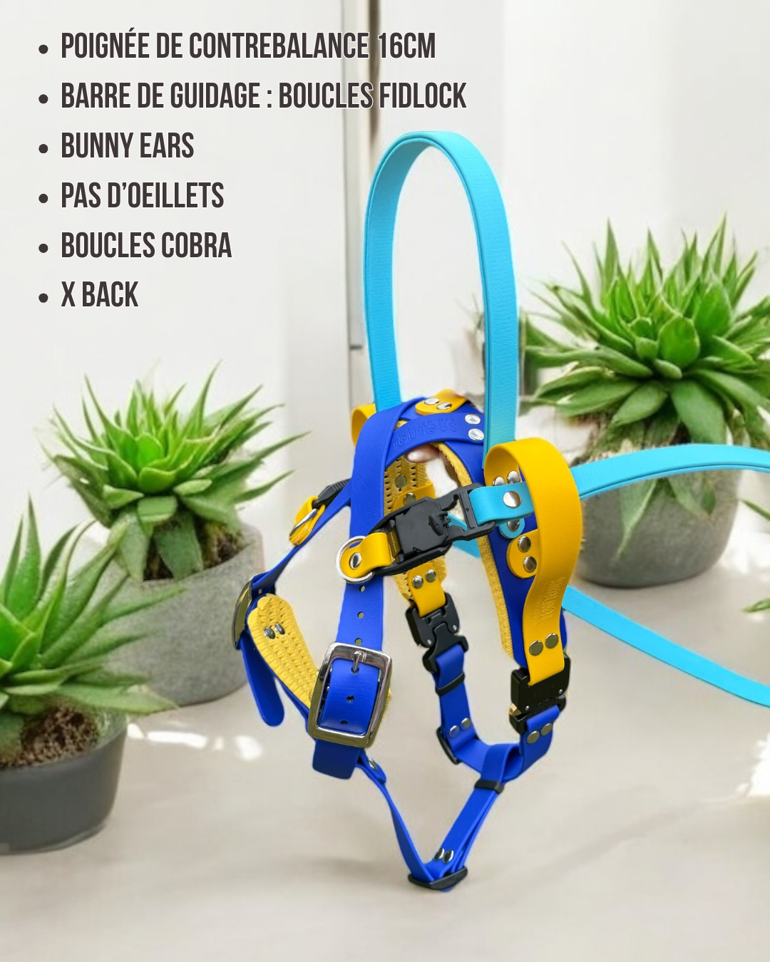 💛 Harnais Service Dog - X-Back