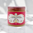 Beurre de cacahuète - Fraises avec graines de citrouille