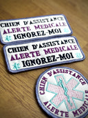 Set Patches : Chien d'assistance, alerte médicale