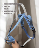 💛 Harnais Service Dog - dos parallèle