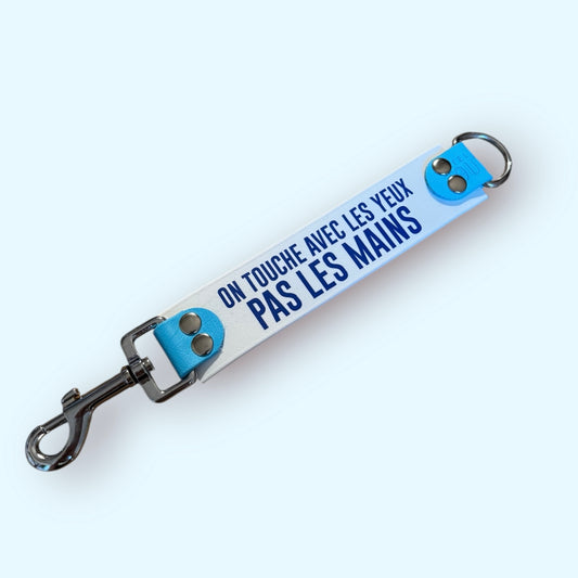 DogTalker 💬 "On touche avec les yeux, pas les mains"