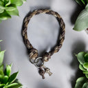 Porte médaille en paracorde - ouverture facile