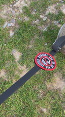 Patch "Ne Pas Toucher" Brodé – Velcro 12cm
